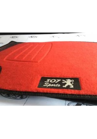 Peugeot 307 Kırmızı Mugen Paspas (81554807) Peugeot 307 Kırmızı Mugen Paspas (81554807)