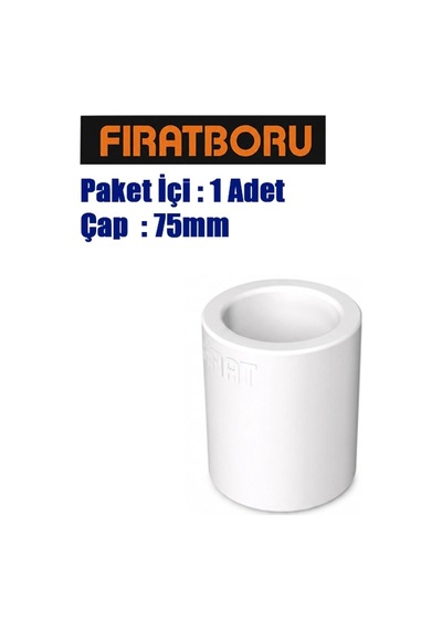 Fırat Manşon 75mm, 75mm Pprc Manşon, 1 Adet, 7b21000075
