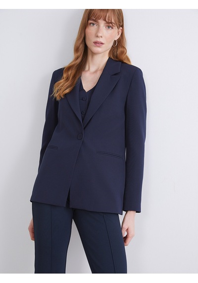 Lcwaıkıkı Classic Lacivert Kadın Blazer Ceket