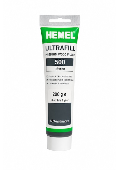 Hemel Ultrafill Interior 500 Ahşap Tamir Ve Dolgu Macunu Anthracıte 509 200 G