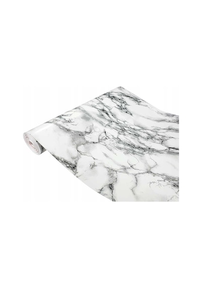 D-c-fix 176-0047 Siyah Hareli Kendinden Yapışkanlı Mermer Desen Folyo 45 Cm X 1 Mt