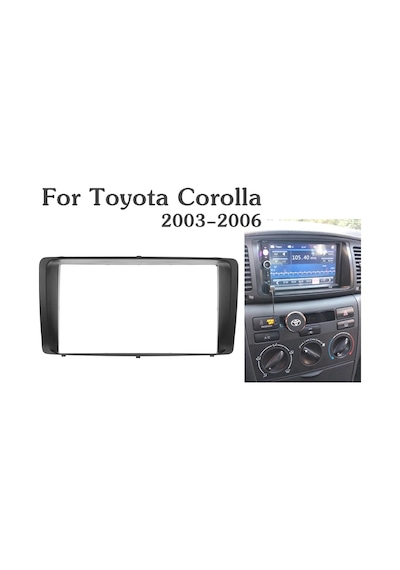 Exvol Toyota Double Teyp Corolla Verso Terra Çerçeve Bletooth