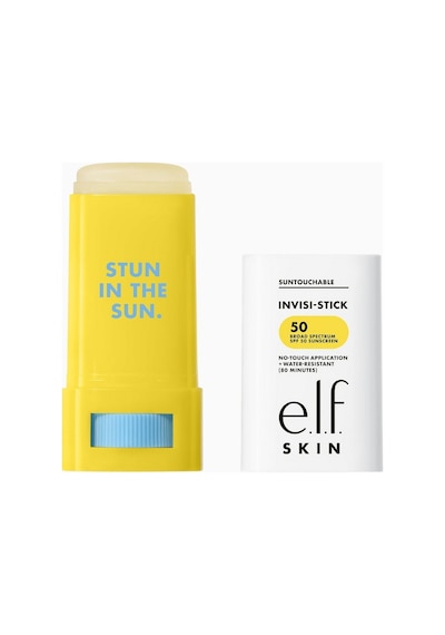 E.l.f. E. L. F. Suntouchable Invisi- Stick Spf 50 Yüz Güneş Koruma Çubuğu, Leke Bırakmaz, Vegan