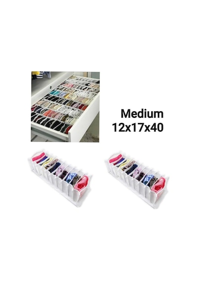 2 Adet Medium Akordiyon Düzenleyici Beyaz Diğer