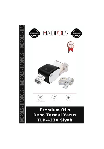 Premium Ofis Depo Termal Yazıcı Tlp-423x Siyah
