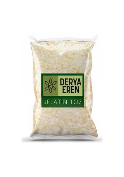 Derya Eren Toz Jelatin Sığır Jelatini 220 Bloom E441 Gelatine 100 G