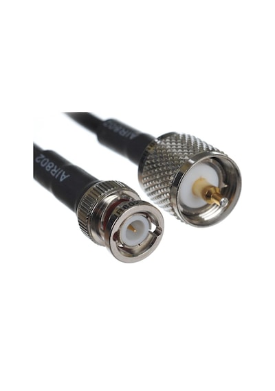 Pl-259 Uhf Erkek-Bnc Erkek Kablo 5 Metre