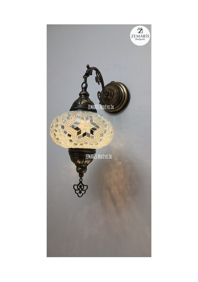 Şarjlı Aplik Büyük Camlı Beyaz - 820082574 Beyaz