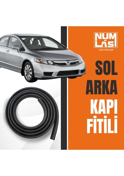 Honda Civic 2011-2017 Sol Arka Kapı Fitili-a Kalite-numlas-nm3034