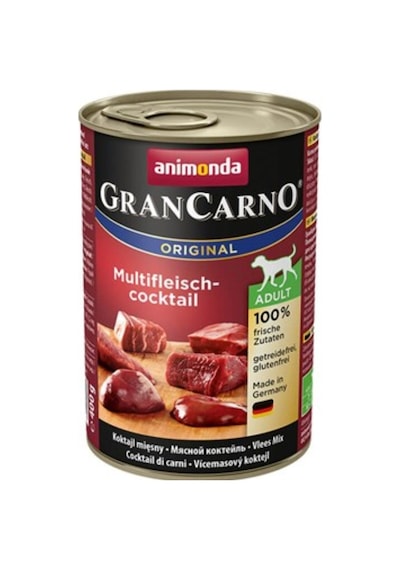 Animonda Gran Carno Karışık Etli Konserve Yetişkin Köpek Maması 400 G