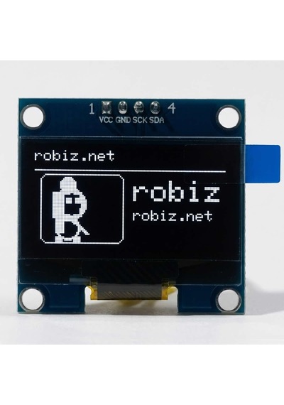 1.3 Inch Iıc Beyaz Oled Lcd Modül I2c Seri 1.3 Ssh1106 Dc 3.3v 5v 128x64 Pixel Grafik Lcd Display