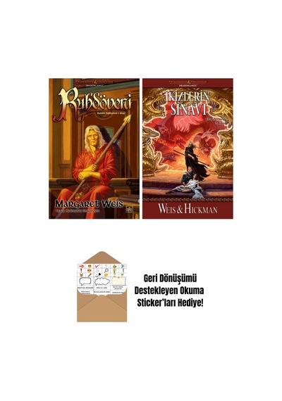 Ruhdöveni Raistlin Tarihçeleri 1. Kitap + İkizlerin Sınavı Efsaneler Serisi 3. Kitap
