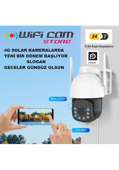 Geceyi Gündüz Gösteren 4g Solar Kamera Geceyi Gündüz Gösteren 4g Solar Kamera