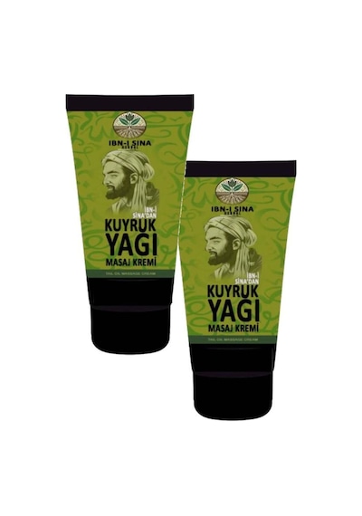 İbni Sina Kuyruk Yağı Mucizesi Tüm Vücut Için Masaj Bakım Kremi 50 Ml 2 Adet