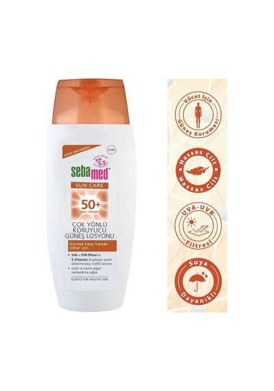 Marka: Sun Care 50+ Güneş Losyonu 150 Ml Kategori: Yüz Güneş Kremi