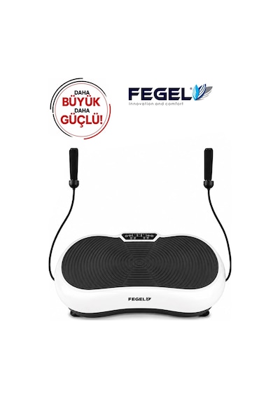Fegel FG-1000 Bluetooth Hoparlörlü Uzaktan Kumandalı Direnç Bantlı Titreşimli Egzersiz Aleti