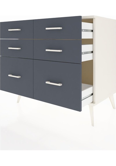 Hyperion Şifonyer 6 Çekmeceli 88x44x80 Aytaşı-aytaşı/antrasit Aytaşı/antrasit Hyperion Şifonyer 6 Çekmeceli 88x44x80 Aytaşı-aytaşı/antrasit Aytaşı/antrasit