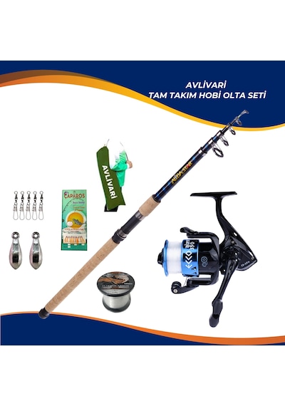 Albastar Celtic 270 Cm 100-300 Gr Avlivari Ecco 4000 Tam Takım Kıyı Hobi Olta Seti-9601