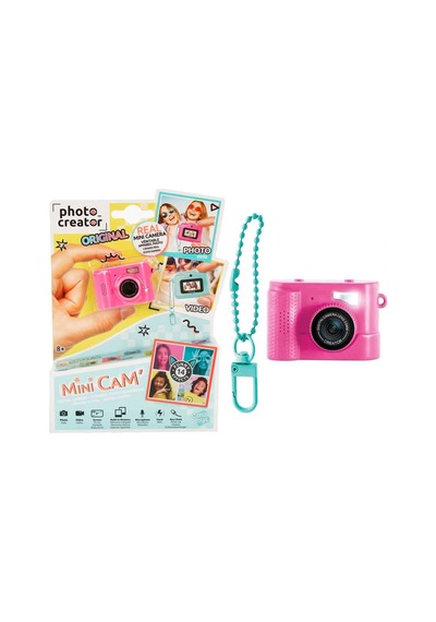 Photo Creator Çanta Aksesuarlı Mini Dijital Kamera 6 Model Seçenekli - Usb Şarjlı