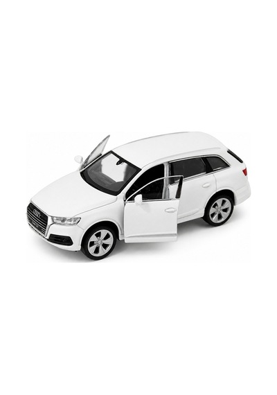 Welly 43706 Audi Q7 1:36 Ölçek 12 Cm Çek Bırak Diecast Beyaz Metal Model Araba