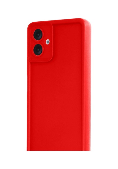Samsung Uyumlu Galaxy A07 4g Uyumlu Viera Silikon - Kırmızı
