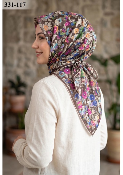 Locella Lo'cella Soft Pamuk Eşarp 331-117 Çok Renkli