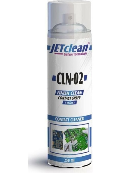 Jetclean Cln-02 Kontak Sprey Yağlı Mavi 250ml