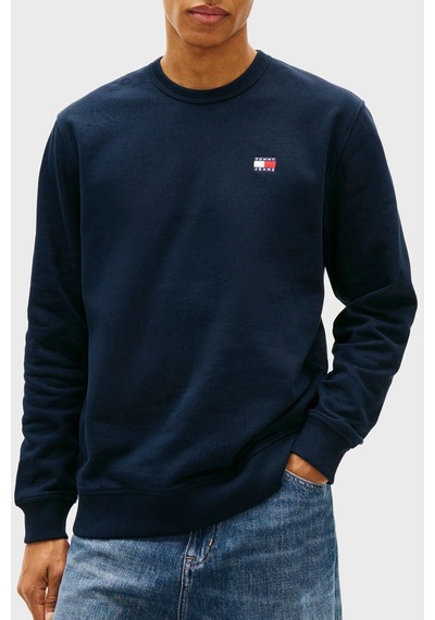Tommy Jeans Regular Fit Pamuklu Bisiklet Yaka Sweat Erkek Sweat Dm0dm21921 C1g Lacivert Tommy Jeans Regular Fit Pamuklu Bisiklet Yaka Sweat Erkek Sweat Dm0dm21921 C1g Lacivert