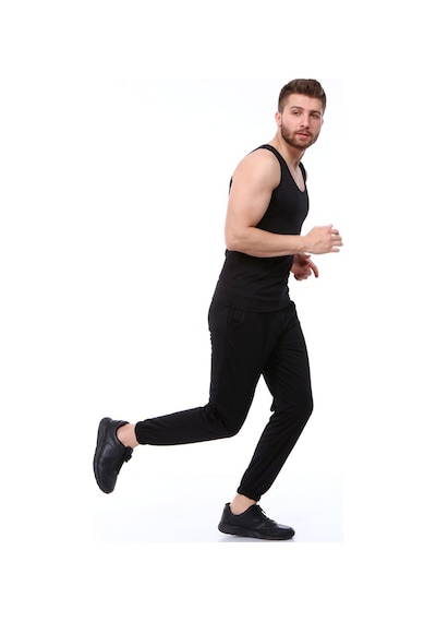 En Enstyle Fashıon Boutıque Termal Sauna Eşofman Atlet Takım Siyah