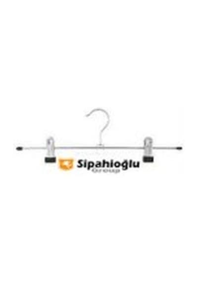 Kromajlı Mandallı Elbise Askısı 35 CM 30 Adet Krom