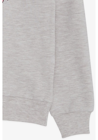 Breeze Kız Çocuk Sweatshirt Simli Yazı Baskılı 8-14 Yaş, Bej Melanj Bej Breeze Kız Çocuk Sweatshirt Simli Yazı Baskılı 8-14 Yaş, Bej Melanj Bej
