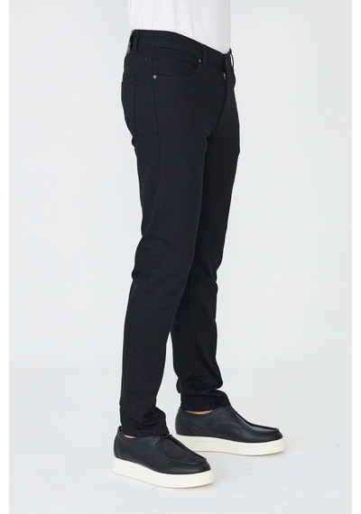Siyah Spor Erkek Gabardin Pantolon