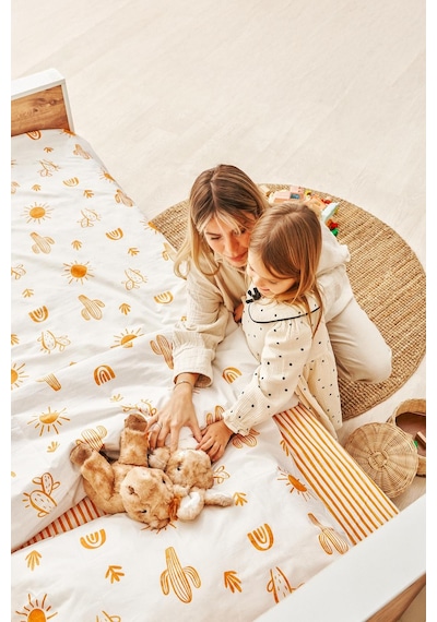 Soley Boho Çocuk Nevresim Takımı 160x220 Cm Kiremit
