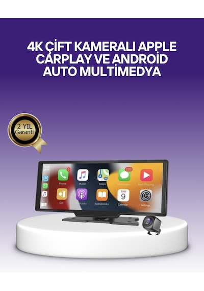 Volkswagen Golf, Polo, Passat, Jetta, Tiguan, Bmw 3-5 Serisi Carplay Android Auto 10.26 Ekran