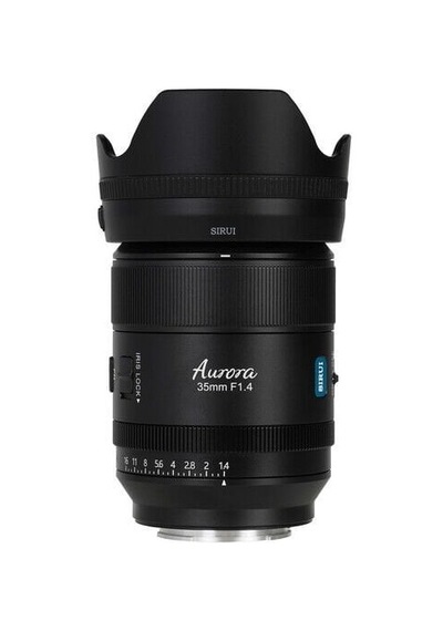 Sirui Aurora 35mm F1.4 Auto-focus Lens E Mount, Siyah