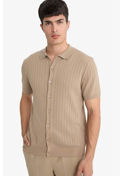 DeFacto Standart Fit Polo Yaka Triko Kısa Kollu Tişört E4603AX25SMBG129