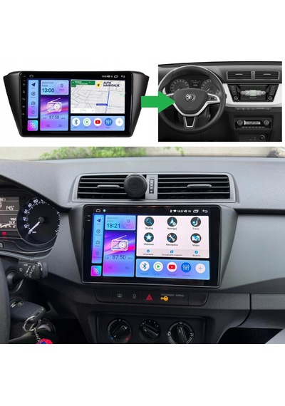 Skoda Fabia Android Multimedya Sistemi 4-64 Clarion 2015-2020