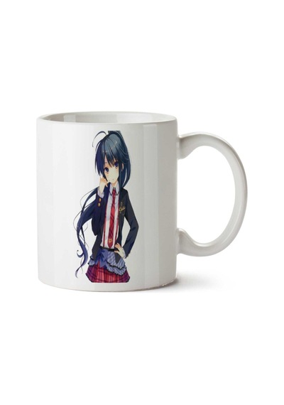 Anime-png İki Tarafı Baskılı Kupa Bardak Çok Renkli