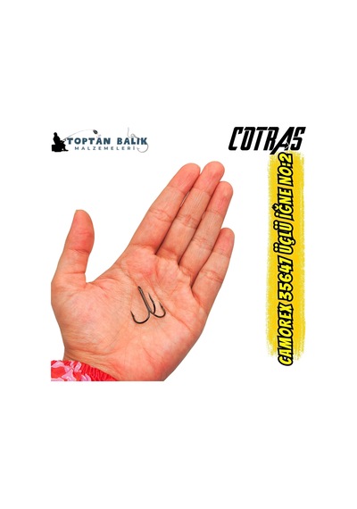 Camorex 35647 Üçlü Çarpma İğne No:2 100 Adet - 24.50 Mm