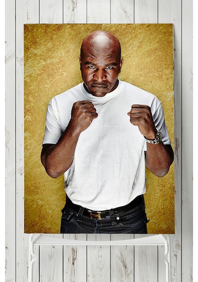 Evander Holyfield Dövüş Posteri 2