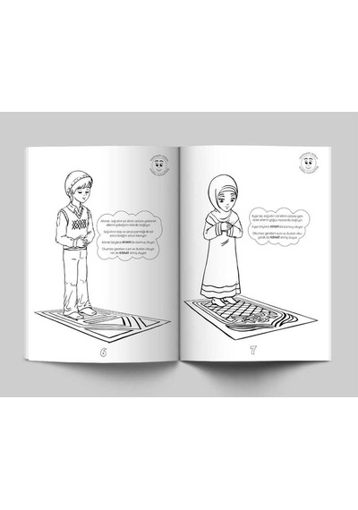 Namaz Kılıyorum (Boyama Kitabı)