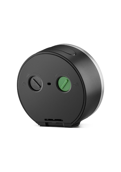 Braun Bc12sb Gümüş-siyah Klasik Analog Alarmlı Masa Saati Brn.bc12sb