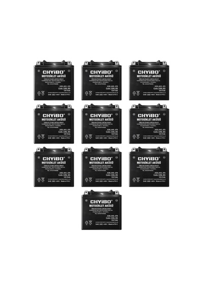 Chyibo 12n9l-bs 12v 9ah Motosiklet Aküsü 1 Koli 10 Adet 137 76 134