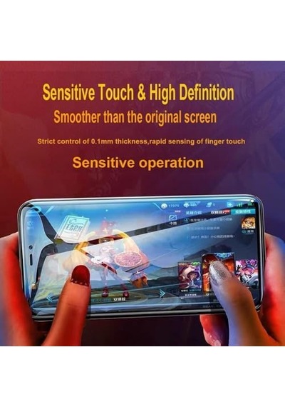 İphone 15 Pro İçin Ekranı Tam Kaplayan Nano Esnek Cam Uzun Ömürlü Parlak Ekran Koruyucu Nano Esnek Temperli Cam