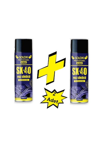 Solon SX-40 Extra Pas Sökücü 400 ML 2 Adet