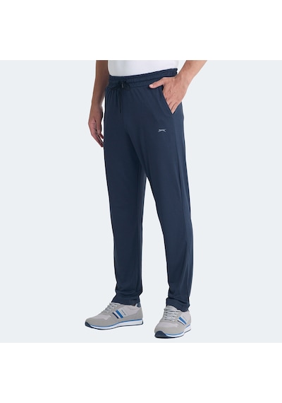 Slazenger KINSPORT IN Erkek Cepli Koyu Gri Eşofman Altı