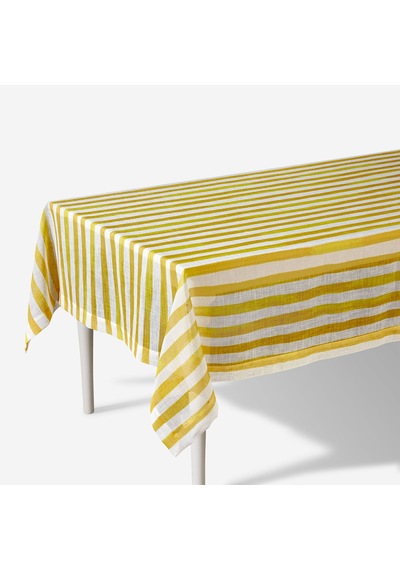 Sarı Polyester Masa Örtüsü 160x240 Cm