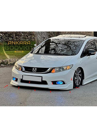 Civic Fb7 Ön Tampon Eki - Plastik - Boyasız