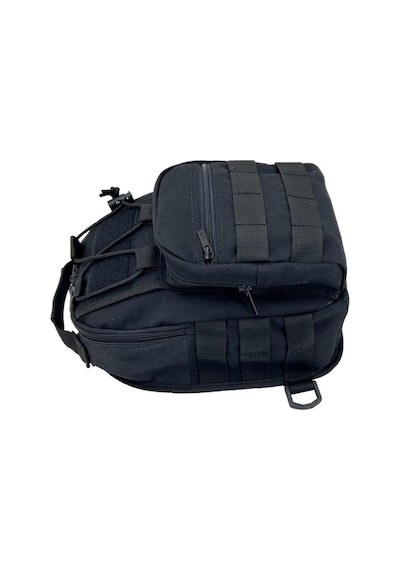 Taktikal Cordura 1000d Tactical Bodybag Çapraz Çanta Siyah