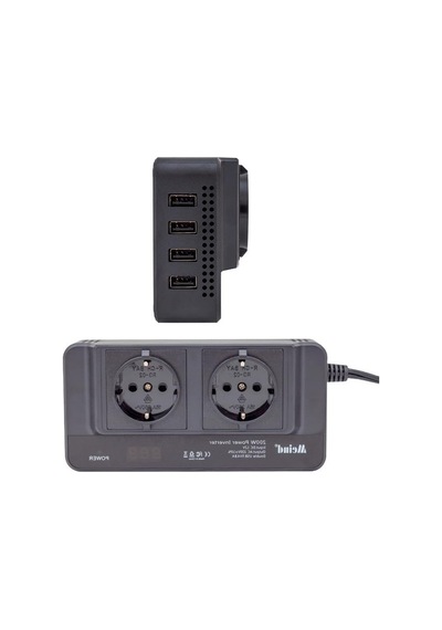 Dijital 12 Volt 200 Watt Power İnverter İle Güç Dönüştürme